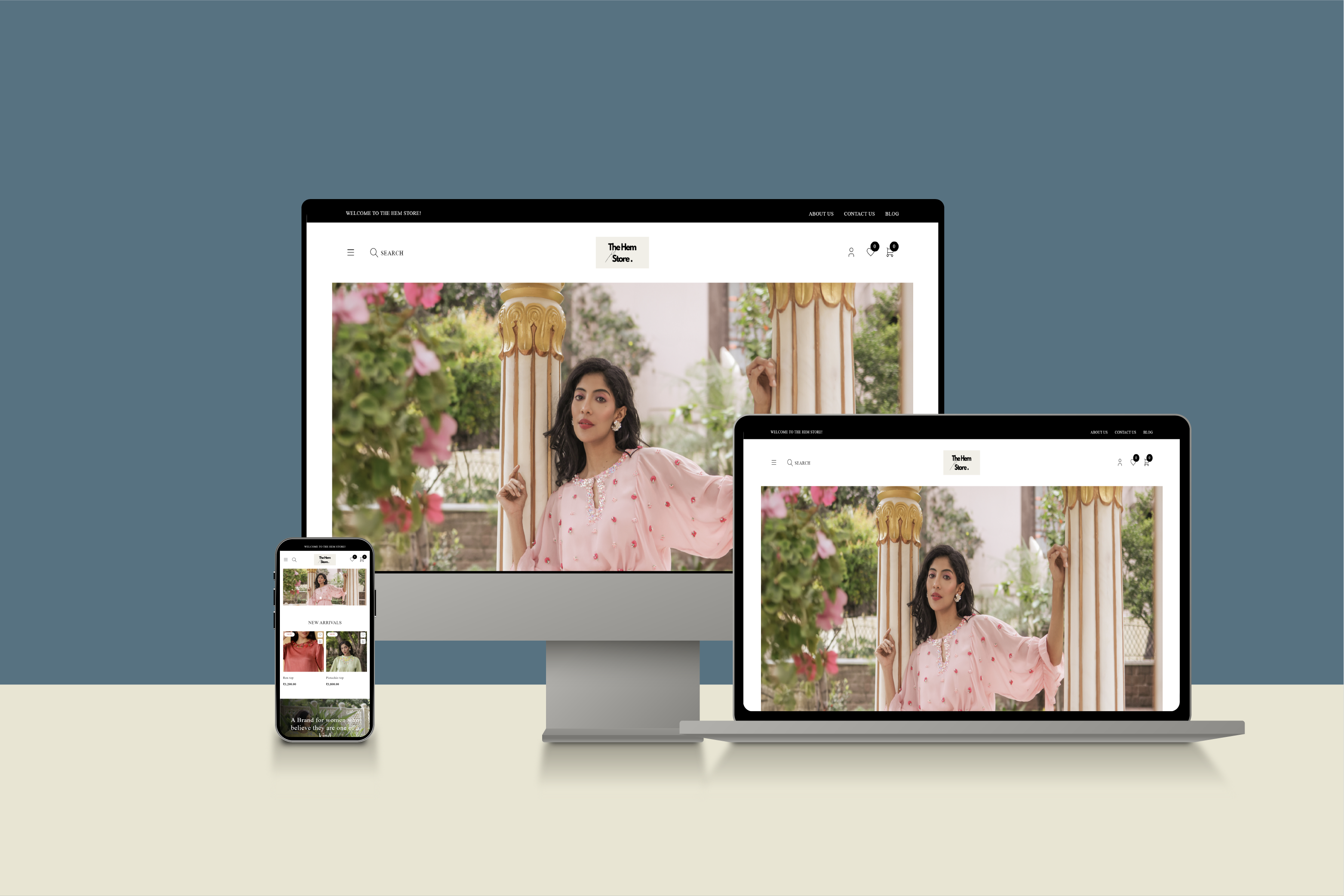 The Hem Store - Boutique e-commerce store